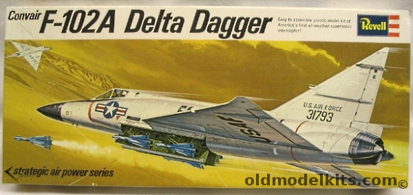 Revell 1/78 Convair F-102A  Delta Dagger, H130-130 plastic model kit